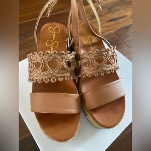 Jessica Simpson lightly worn wedges